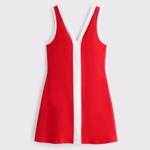 Abercrombie & Fitch YPB SculptLUX V-neck Mini Dress